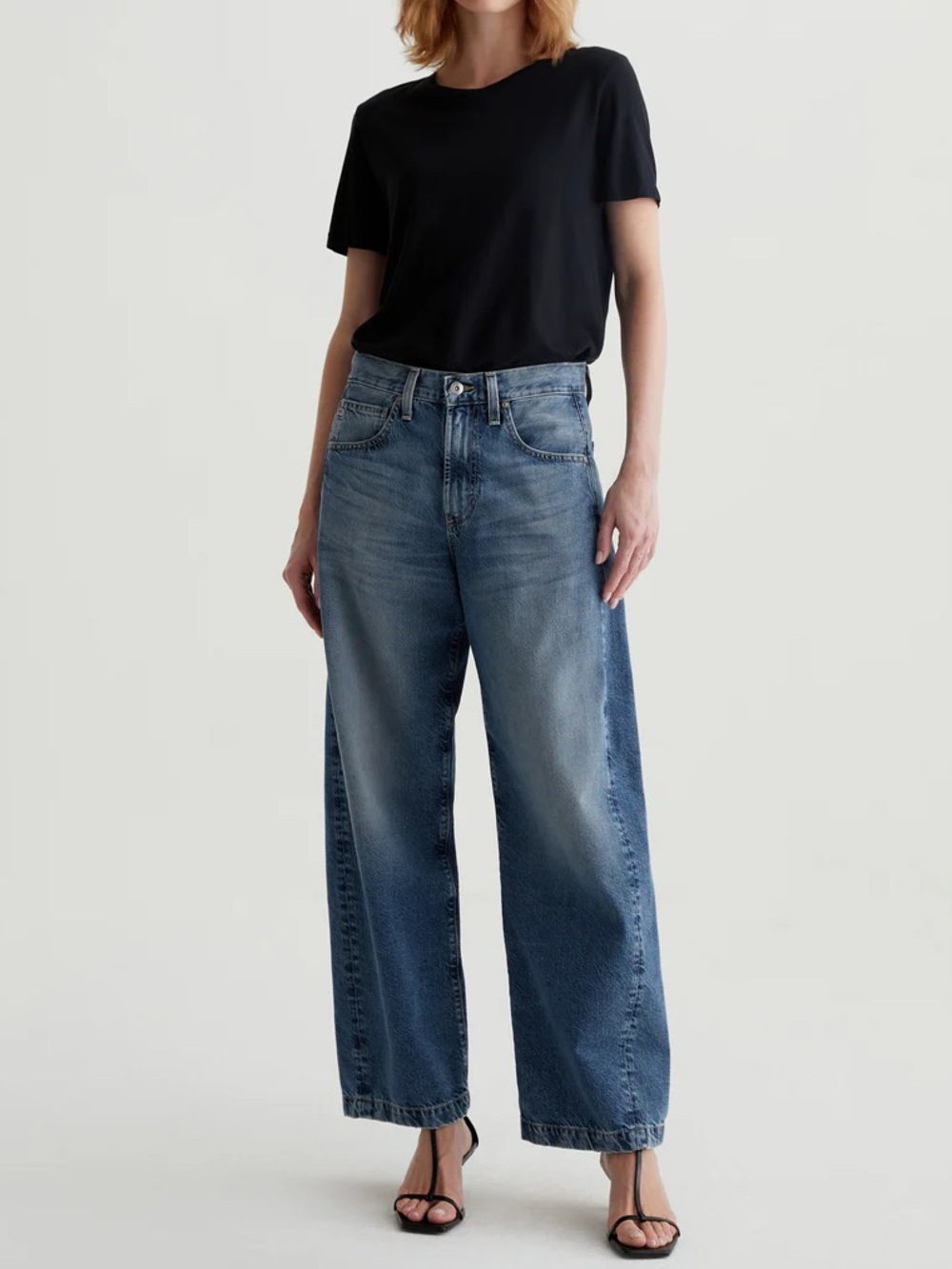 AG | Hattie High Rise Barrel Jean Size: 26